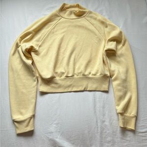 Yellow sweatshirt